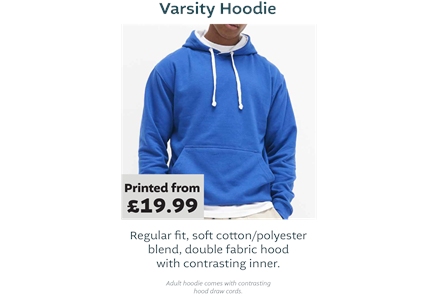 Eco-Friendly Leavers Hoodies