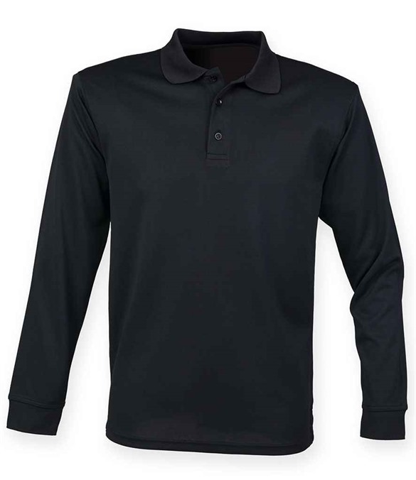 Unisex Long Sleeve Polo Shirts