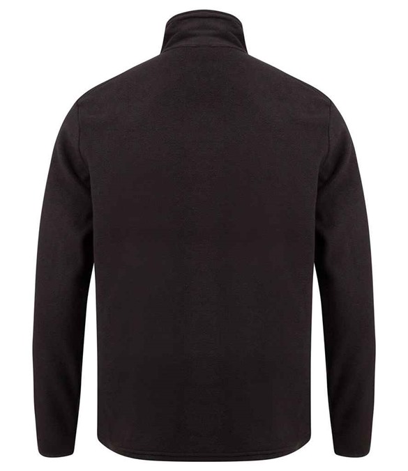 Henbury Zip Neck Micro Fleece
