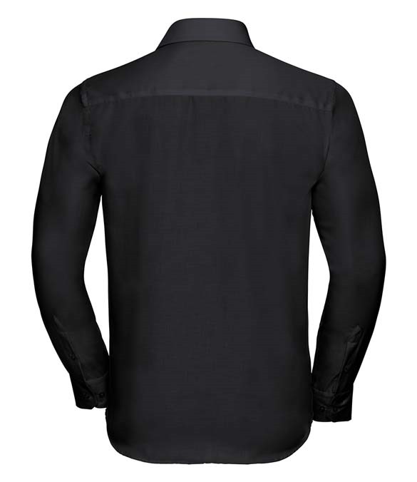 Russell Collection Long Sleeve Tailored Ultimate Non-Iron Shirt