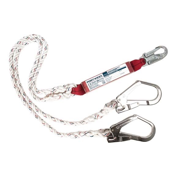 Double Lanyard Shock Absorbing