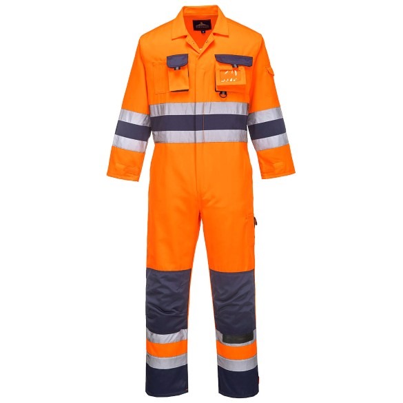 Nantes Hi-Vis Contrast Work Coverall