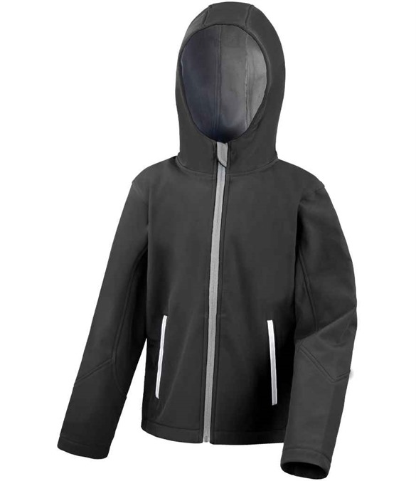 Result Core Kids TX Performance Hooded Soft Shell Jacket