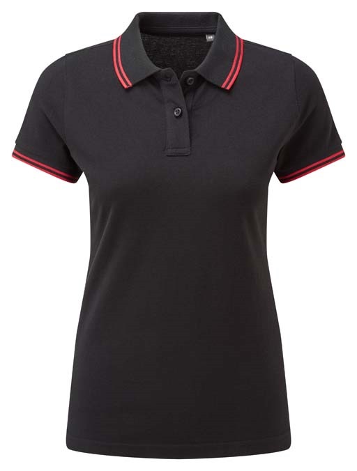 Women&#39;s classic fit tipped polo