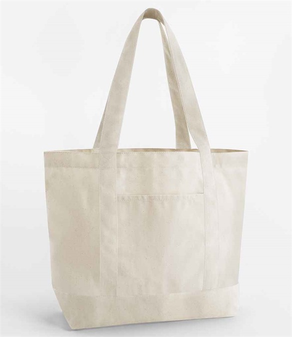 Westford Mill EarthAware Organic Varsity Shopper