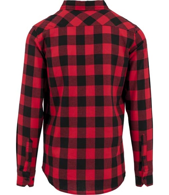 Checked flannel shirt