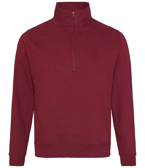 AWDis Sophomore Zip Neck Sweatshirt