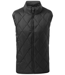 Diamond pane padded gilet