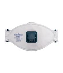 Trifold Valved Dolomite FFP2 Respirator (Pk10)