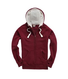 Cottonridge Sherpa Fleece Zipped Hoodie