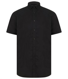 Henbury Modern Short Sleeve Regular Fit Oxford Shirt