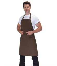 Canvas Bib Apron With Pocket