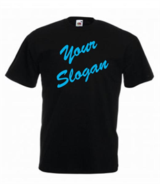 100x Fruit of the Loom Value T-Shirt with free print