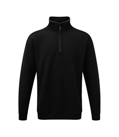 1/4 Zip Sweatshirt (with "Wunt Be Druv" back print option)