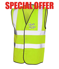100x HiViz Vests with free print
