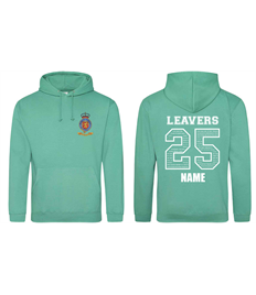 King's Academy, Ringmer - Spring Green Colour Leaver's Hoodie