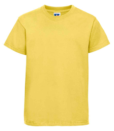Ringmer Primary Yellow Cotton T-Shirt (no logo; Adult Sizes)