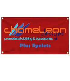 Banner 1m x 70cm with Eyelets
