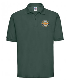 Crowborough Anglers 539M Russell Polo Shirt with embroidered logo