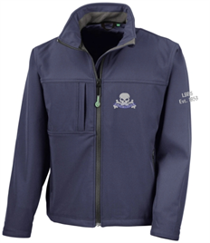 Men's/Unisex Soft Shell Jacket (with "Death or Glory" back print option)