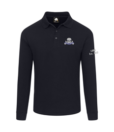 Long Sleeved Polo  (with "Death or Glory" back print option)