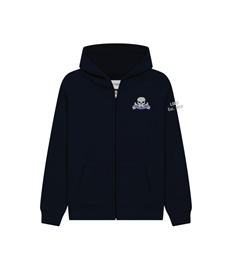 Kids Soft Touch Zip Hoodie (with "Death or Glory" back print option)