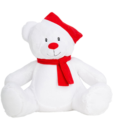 Mumbles Christmas Zippie Bear (with option to personalise)