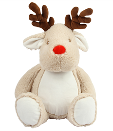 Mumbles Zippie Reindeer (with option to personalise)