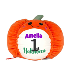 Personalised Pumpkin Squidgy